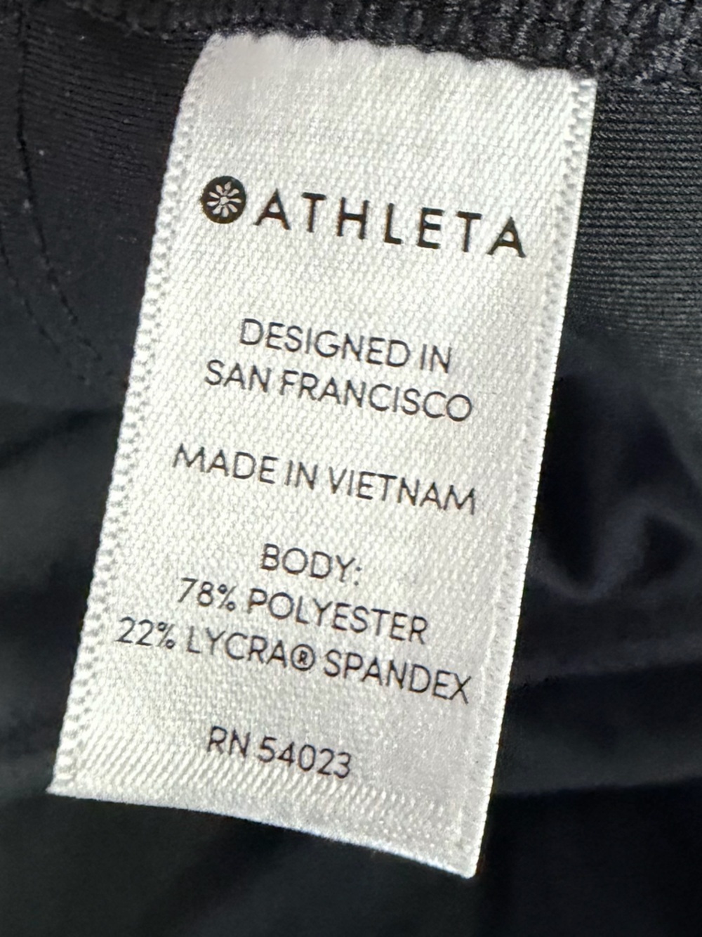 Athleta Contender Splatter Reflective 7/8 Running Tights Leggings XL - Picture 5 of 6